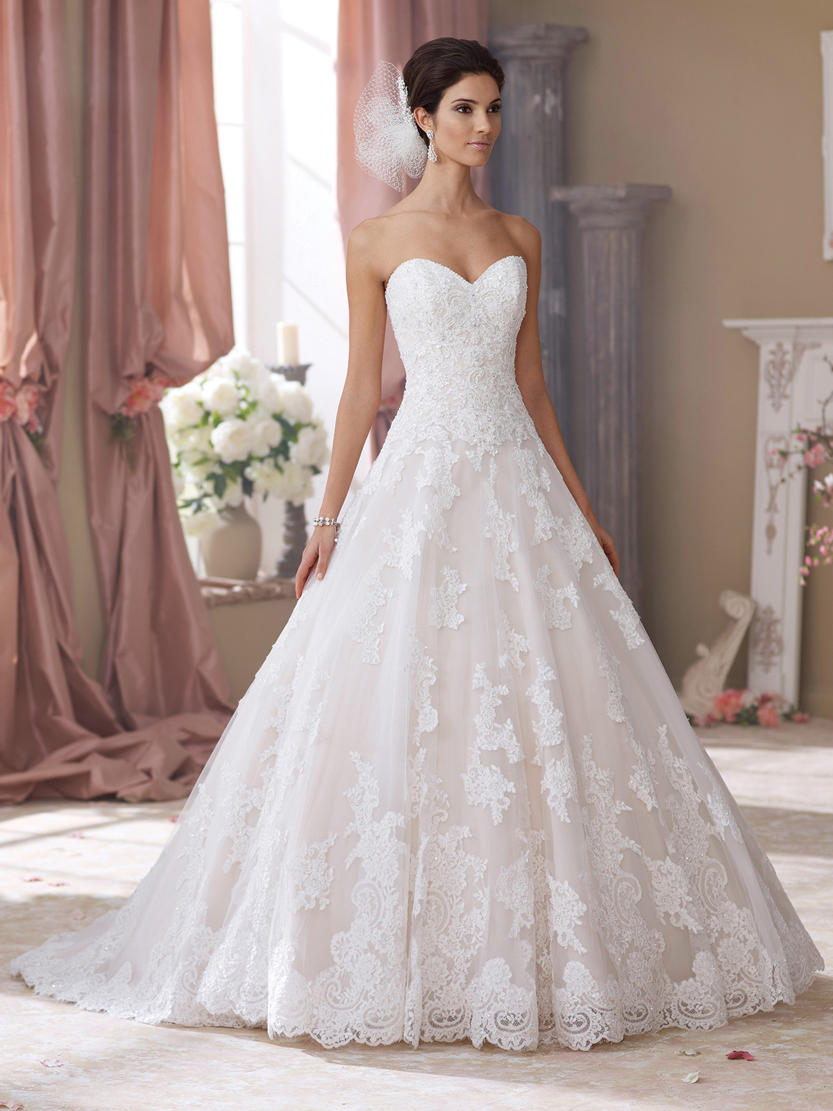 Vestido de noiva princesa para best sale alugar