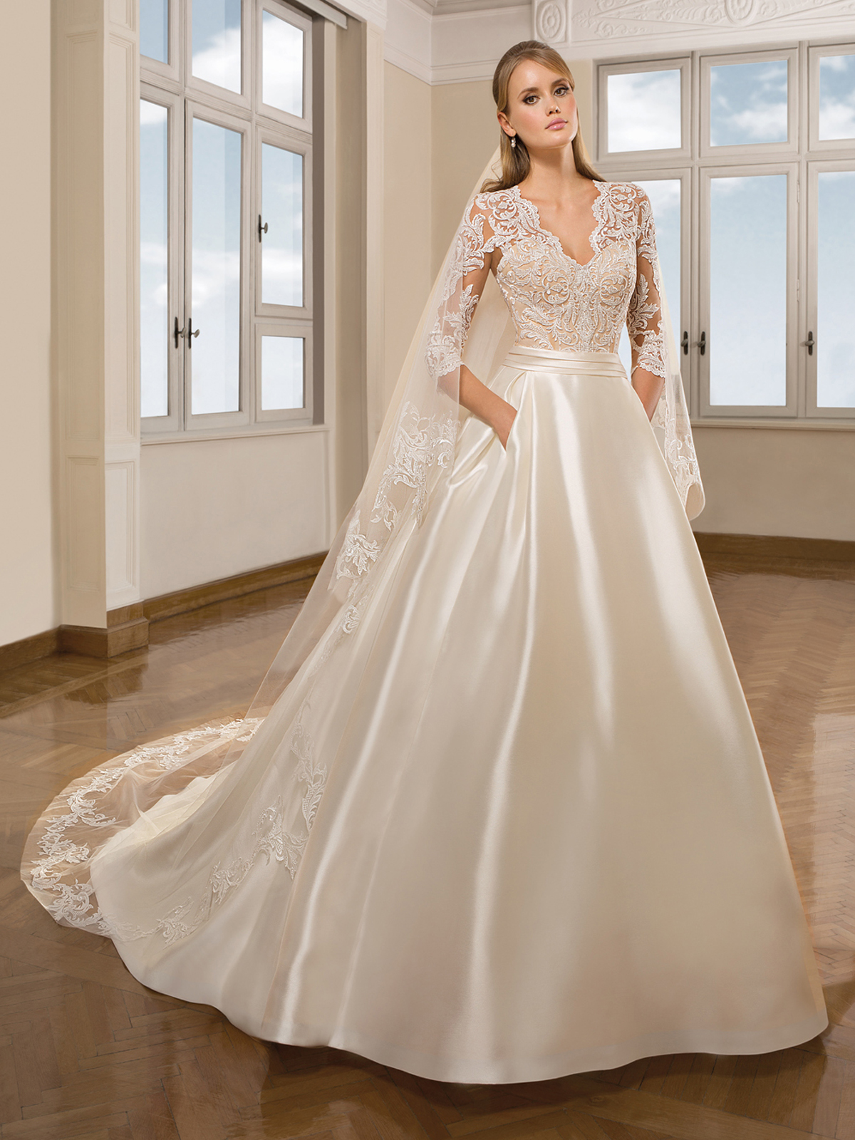 Y3107 Vestido de Noiva Princesa - Tutti Sposa