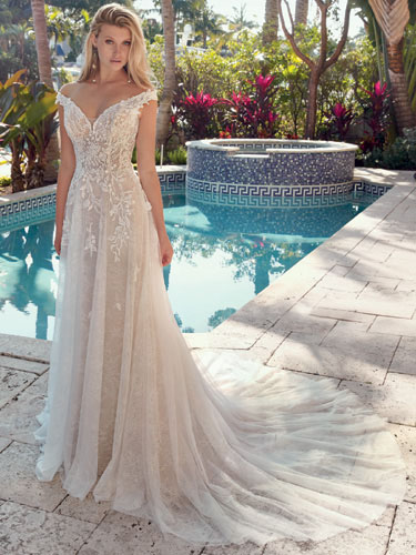 Y3107 Vestido de Noiva Princesa - Tutti Sposa