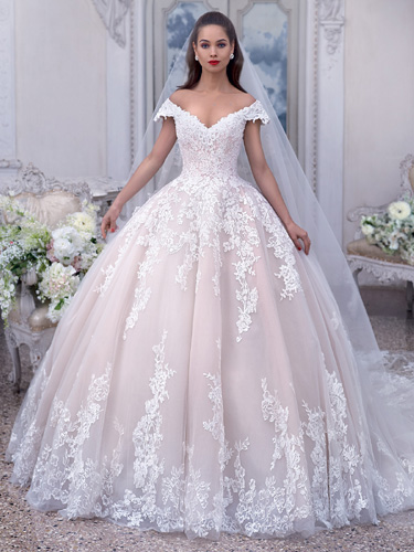 1204 Vestido de Noiva Princesa - Tutti Sposa