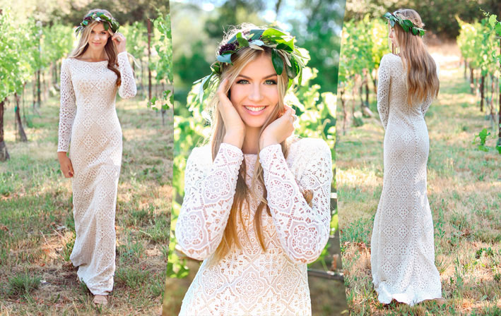 Vestido de Noiva - Modest for Mon Cheri Bridal