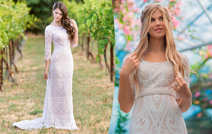 Vestido de Noiva - Modest for Mon Cheri Bridal